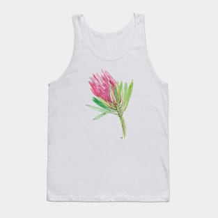 Pink Protea flower Tank Top